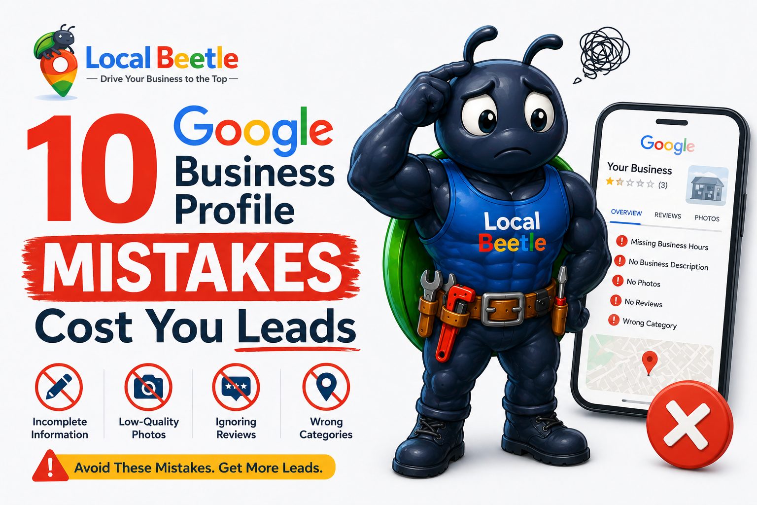10 Google Business Profile Mistakes Costing You Leads