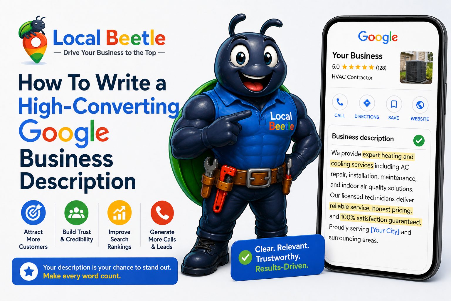 How To Write a High Converting Google Business Description