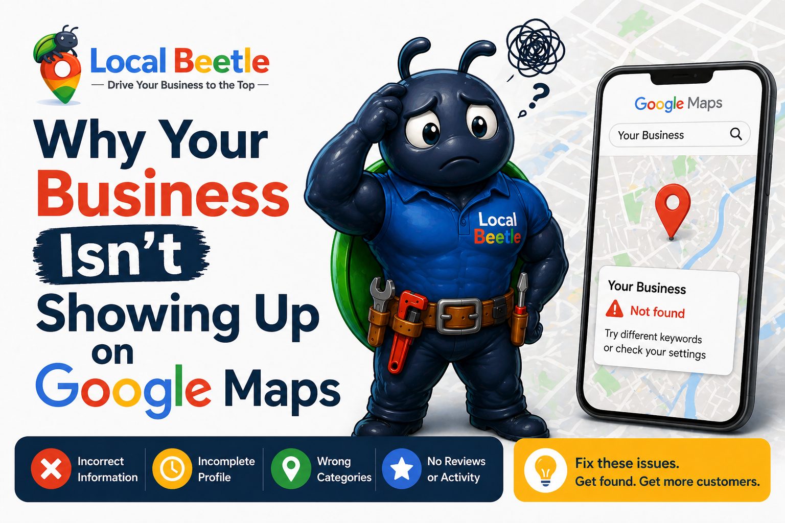 Why Your Business Isn’t Showing Up on Google Maps