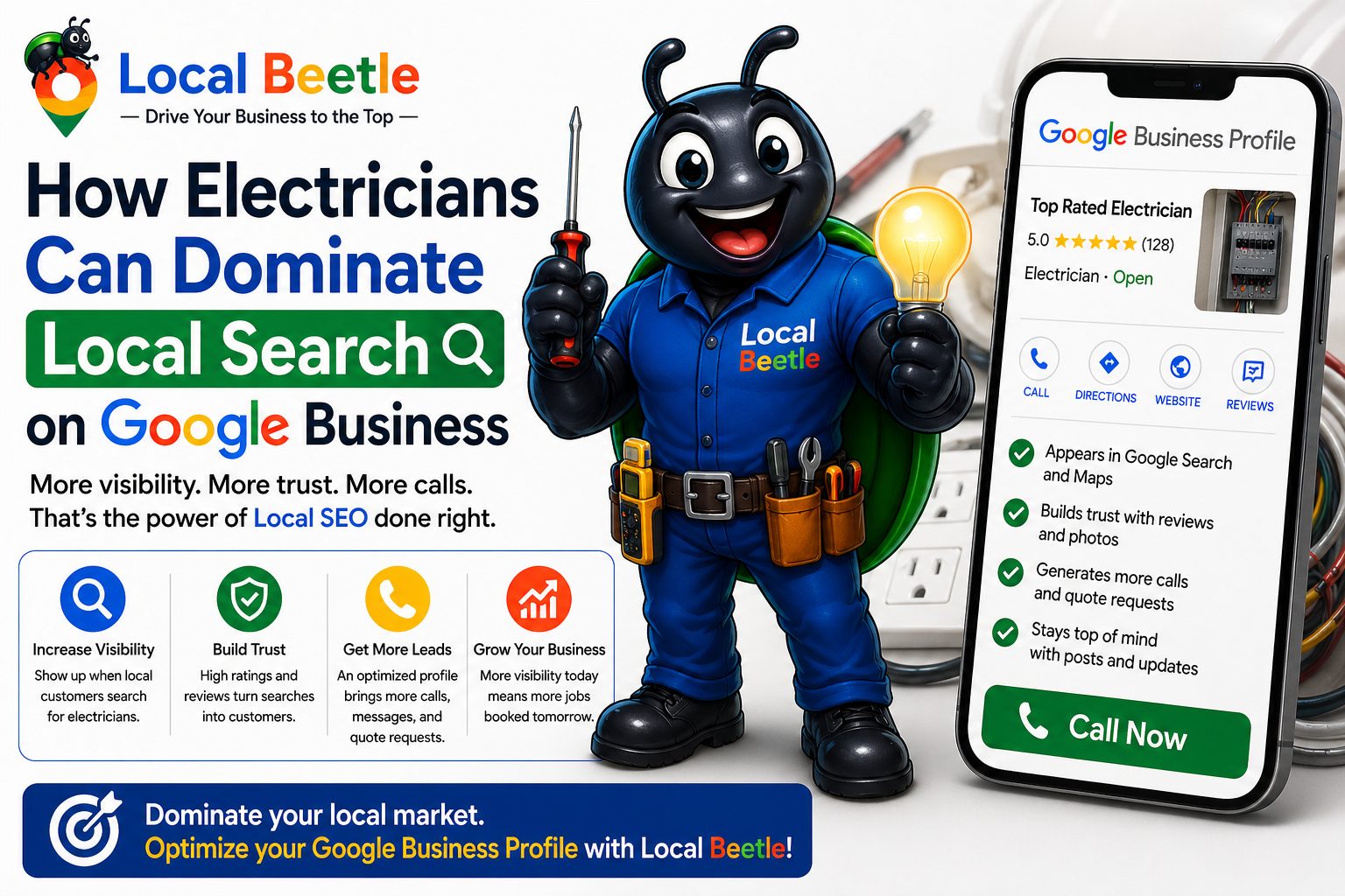 How Electricians Can Dominate Local Search on Google Business