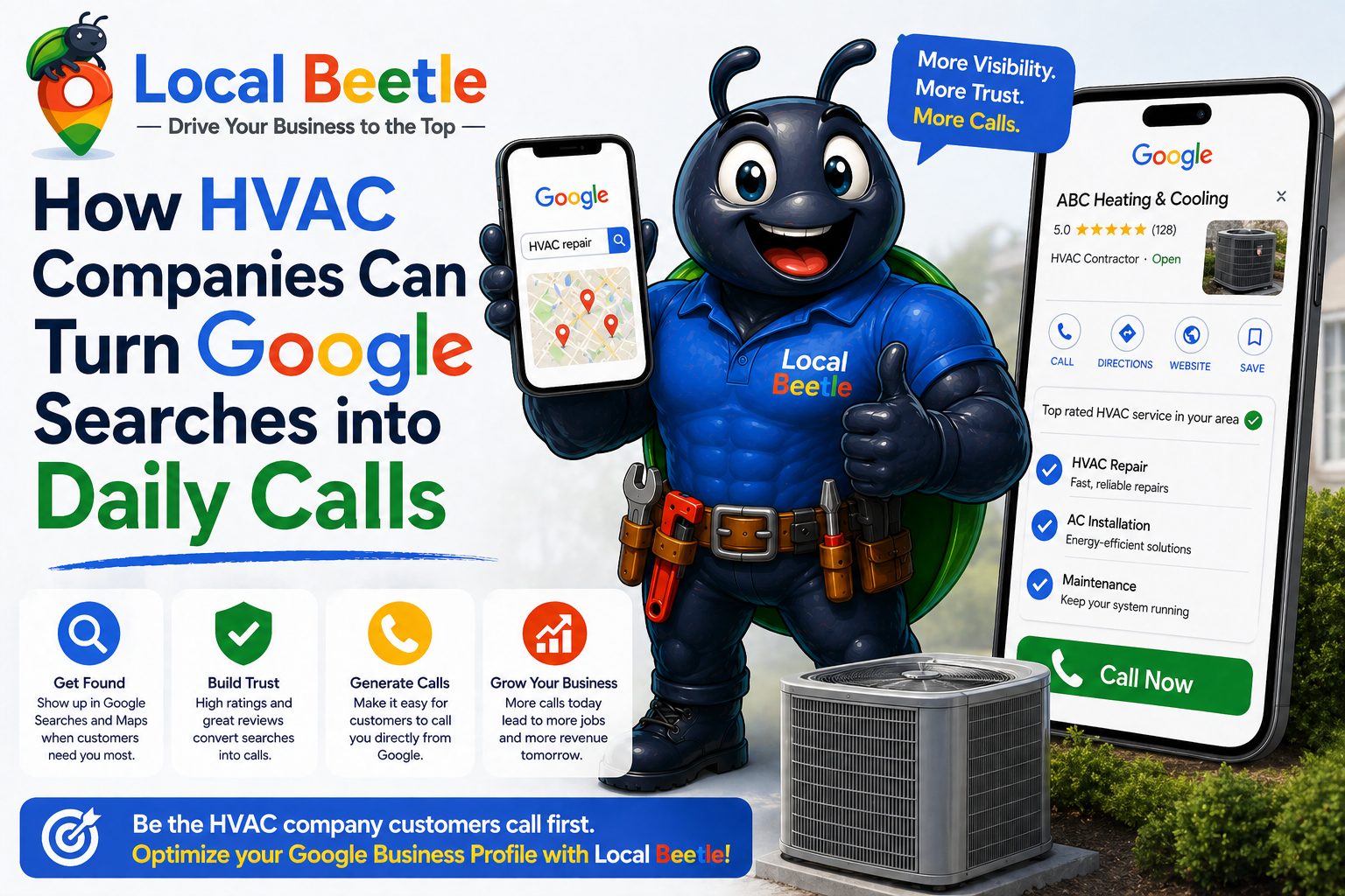 How HVAC Companies Can Turn Google Searches into Daily Calls