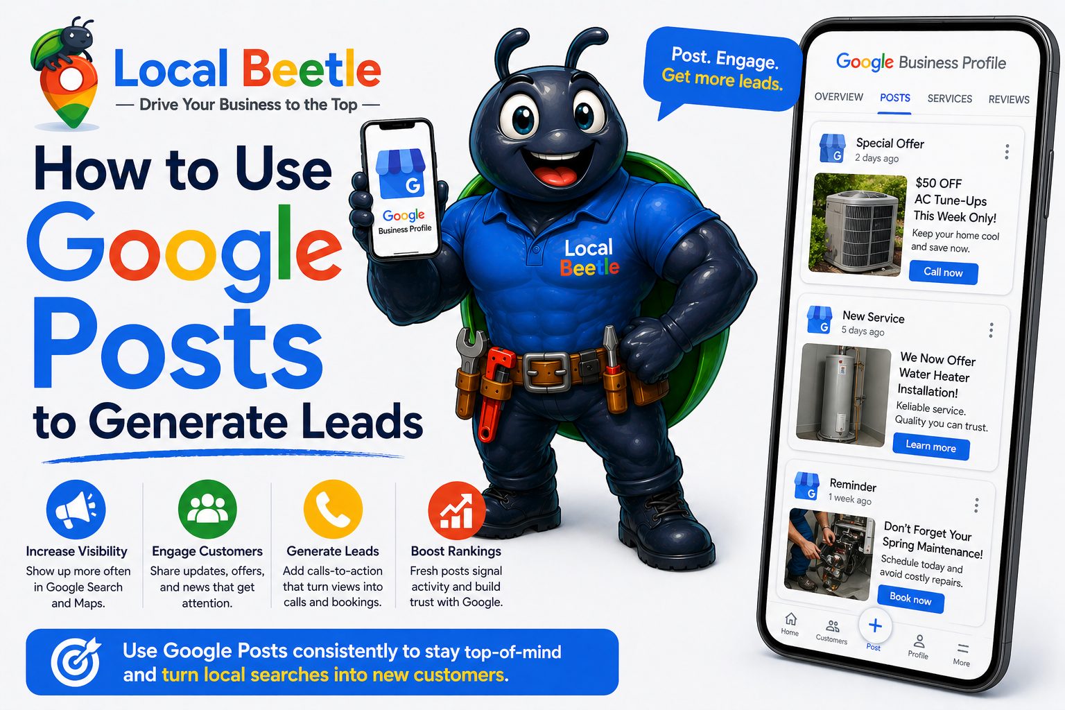 How to Use Google Posts on Google Business Profile to Generate Leads