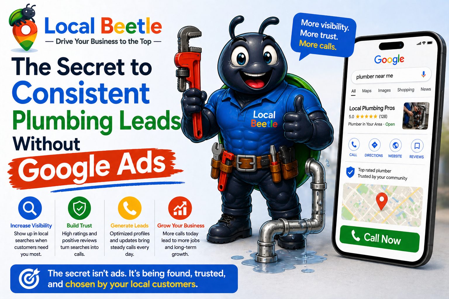 The Secret to Consistent Plumbing Leads Without Google Ads