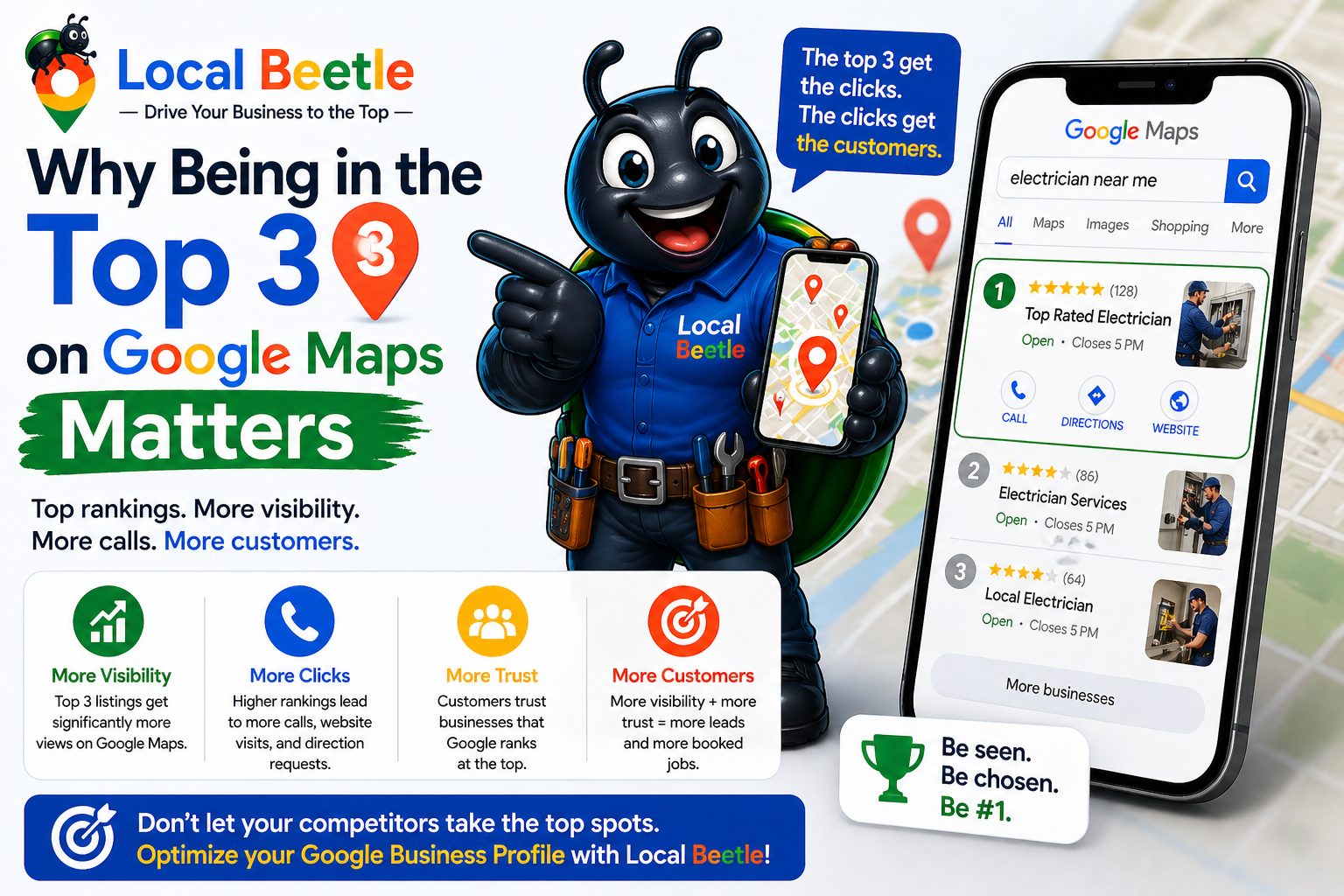 Why Being in the Top 3 on Google Maps Matters